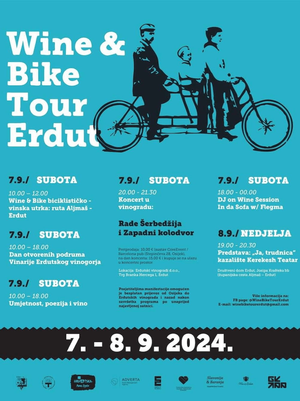 Wine & Bike Tour Erdut 2026